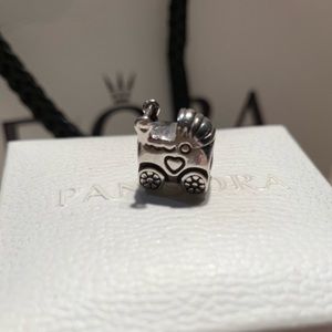 Pandora Baby Carriage charm